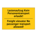 Lastenaufzug Kein Personentransport /.../ - Freight elevator No passenger /.../