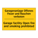 Garagenanlage Offenes Feuer und /.../ - Garage facility Open fire and /.../