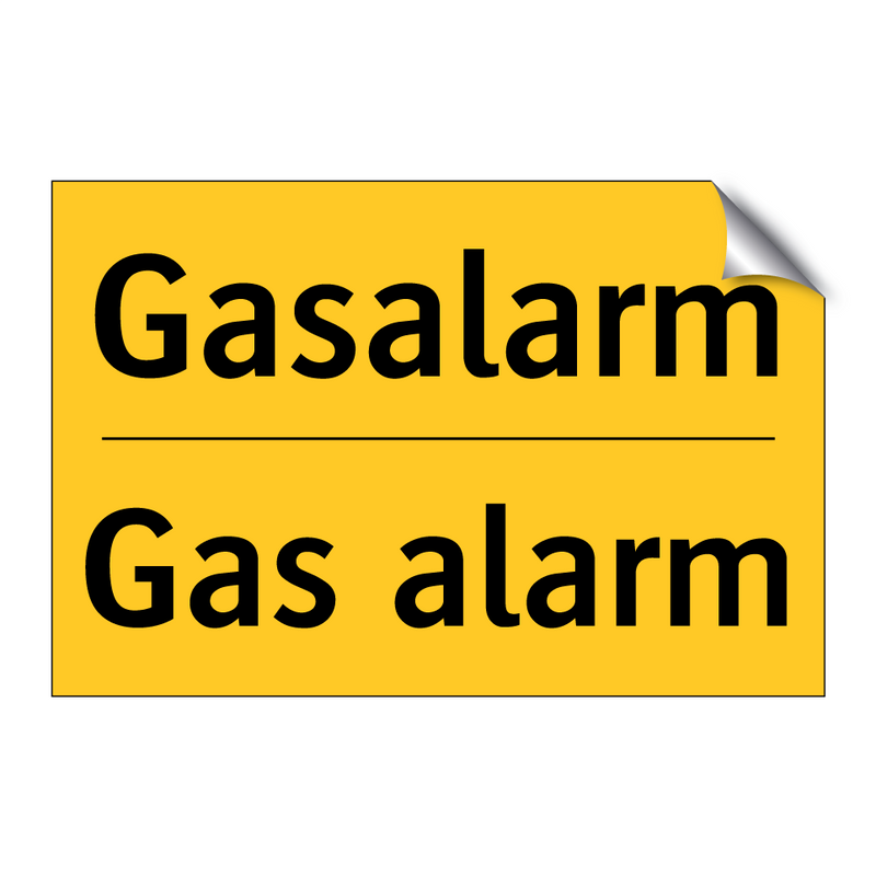 Gasalarm - Gas alarm