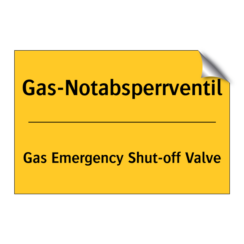 Gas-Notabsperrventil - Gas Emergency Shut-off Valve