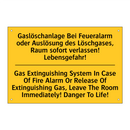 Gaslöschanlage Bei Feueralarm /.../ - Gas Extinguishing System In Case /.../