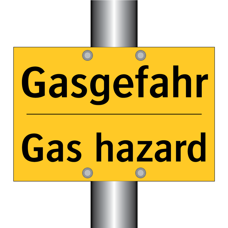 Gasgefahr - Gas hazard