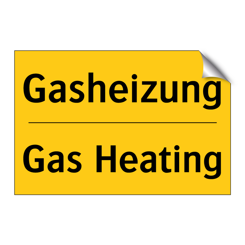 Gasheizung - Gas Heating