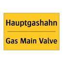 Hauptgashahn - Gas Main Valve