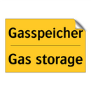Gasspeicher - Gas storage