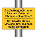 Gasübertragungsstation Rauchen, /.../ - Gas transfer station Smoking, /.../