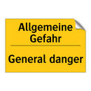 Allgemeine Gefahr - General danger