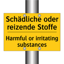 Schädliche oder reizende Stoffe/.../ - Harmful or irritating substances/.../