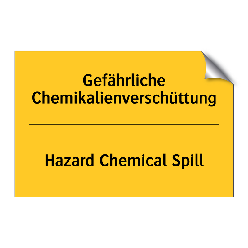 Gefährliche Chemikalienverschüttung/.../ - Hazard Chemical Spill