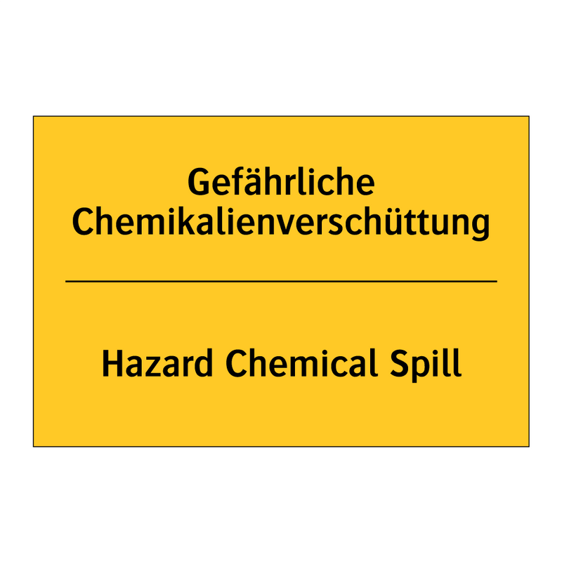 Gefährliche Chemikalienverschüttung/.../ - Hazard Chemical Spill