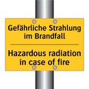 Gefährliche Strahlung im Brandfall/.../ - Hazardous radiation in case of /.../