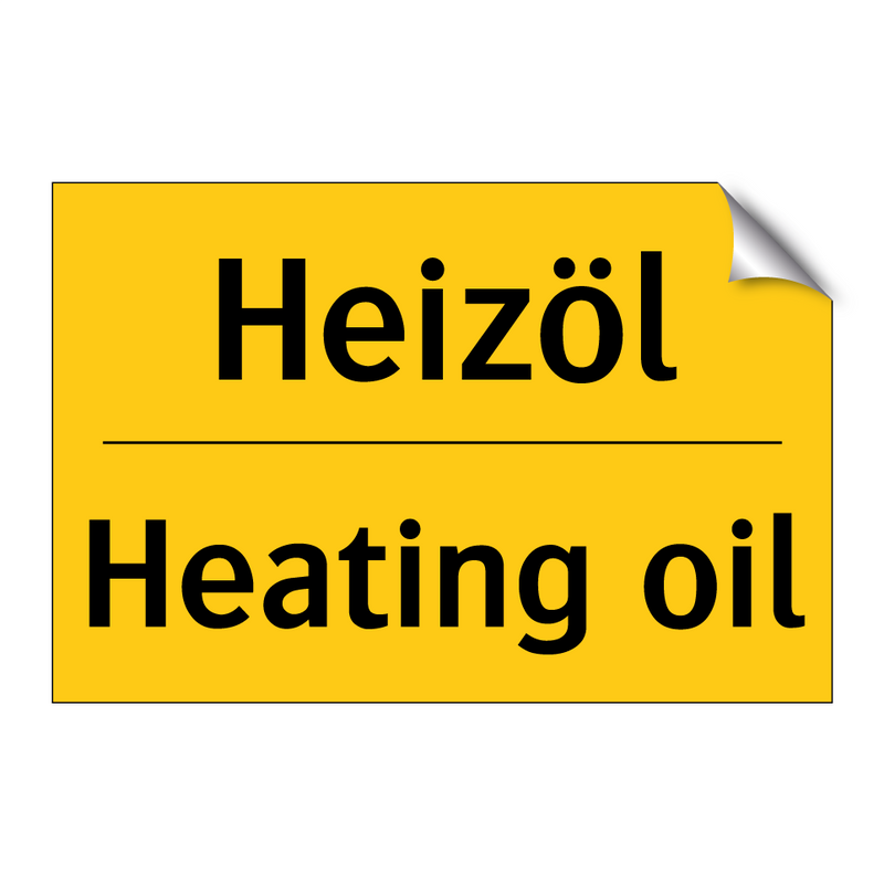 Heizöl - Heating oil