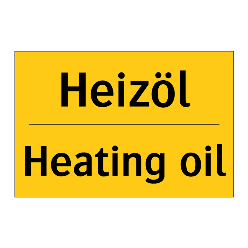Heizöl - Heating oil