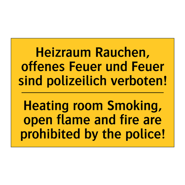 Heizraum Rauchen, offenes Feuer /.../ - Heating room Smoking, open flame /.../
