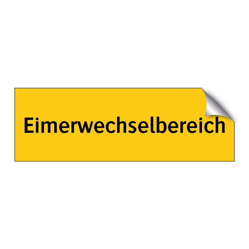 Eimerwechselbereich