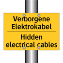 Verborgene Elektrokabel - Hidden electrical cables