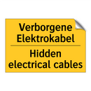 Verborgene Elektrokabel - Hidden electrical cables