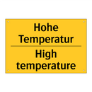 Hohe Temperatur - High temperature