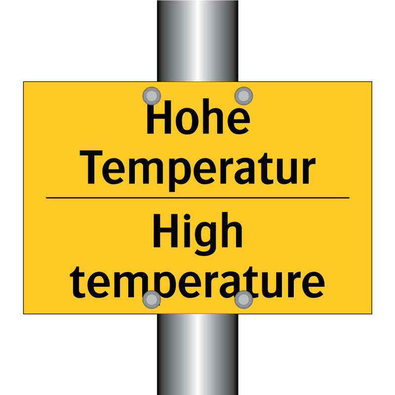 Hohe Temperatur - High temperature