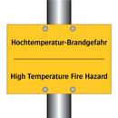 Hochtemperatur-Brandgefahr - High Temperature Fire Hazard
