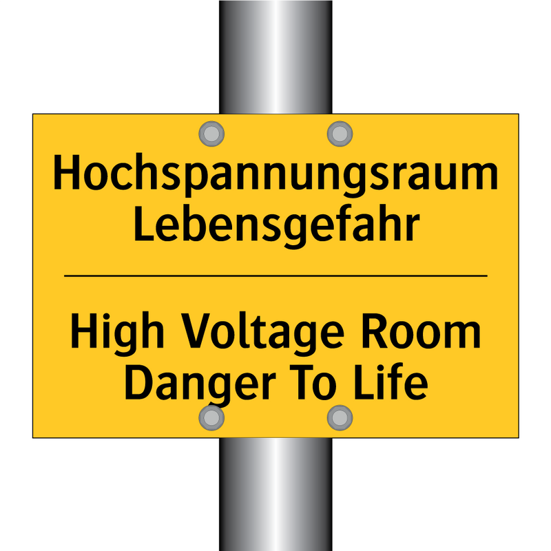 Hochspannungsraum Lebensgefahr - High Voltage Room Danger To Life/.../