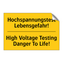 Hochspannungstest Lebensgefahr!/.../ - High Voltage Testing Danger To /.../