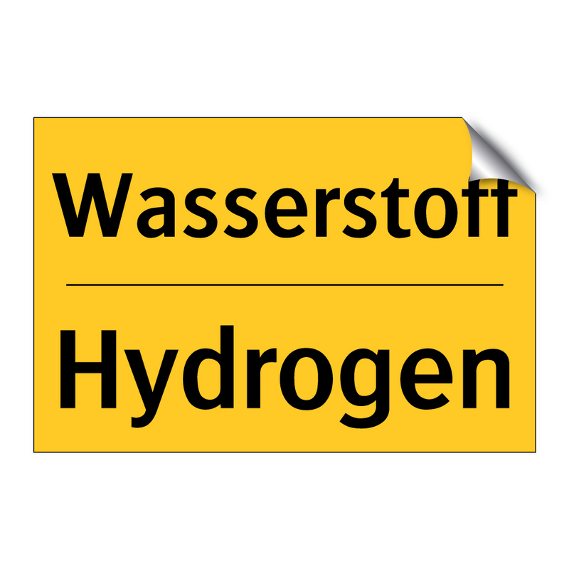 Wasserstoff - Hydrogen