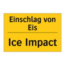 Einschlag von Eis - Ice Impact