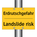Erdrutschgefahr - Landslide risk
