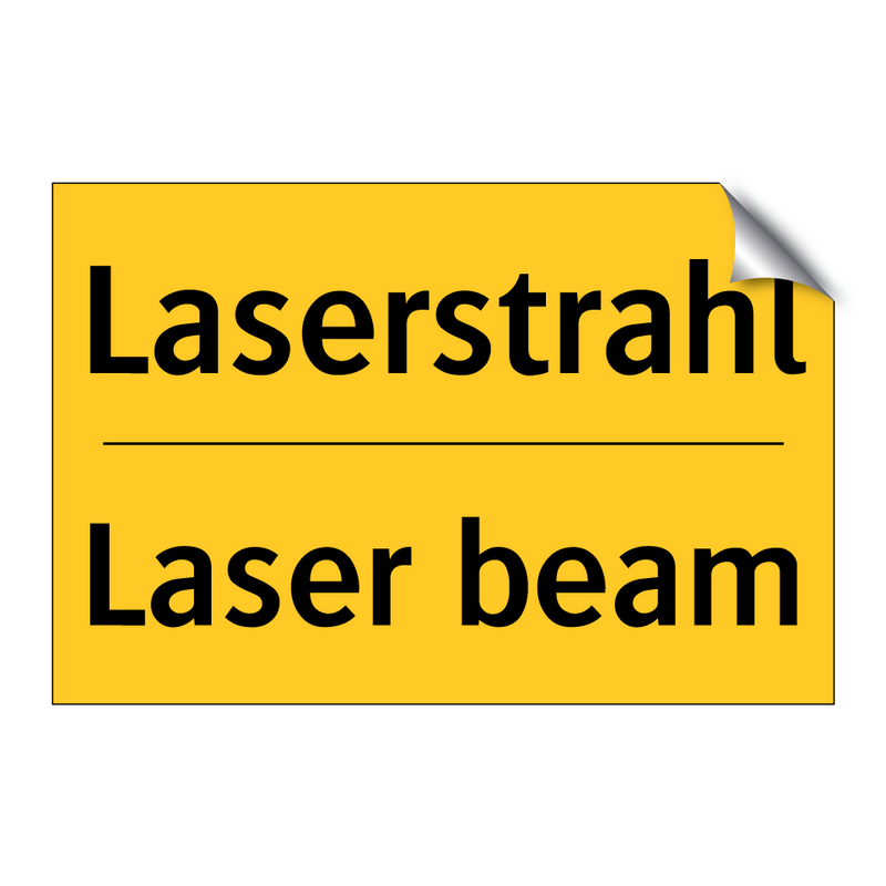 Laserstrahl - Laser beam