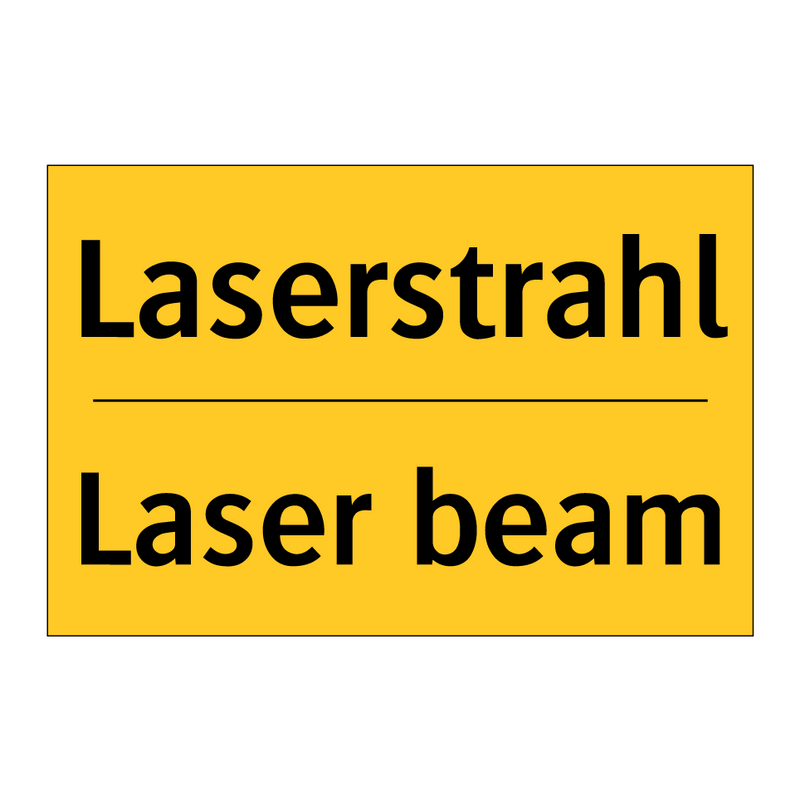 Laserstrahl - Laser beam