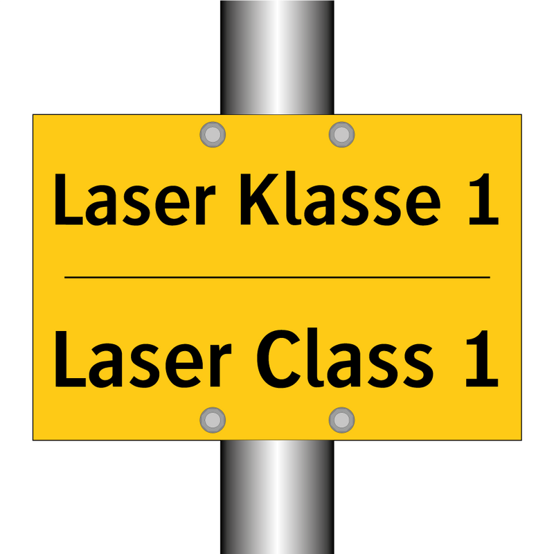 Laser Klasse 1 - Laser Class 1