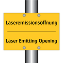 Laseremissionsöffnung - Laser Emitting Opening