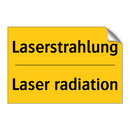 Laserstrahlung - Laser radiation