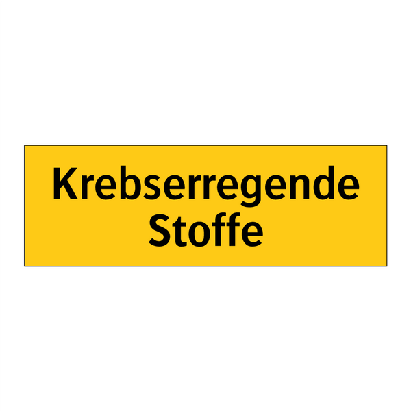 Krebserregende Stoffe