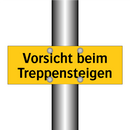 Vorsicht beim Treppensteigen