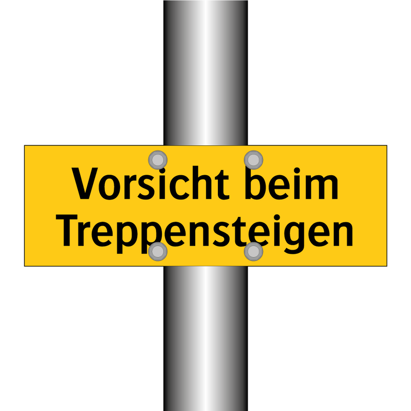Vorsicht beim Treppensteigen