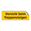 Vorsicht beim Treppensteigen