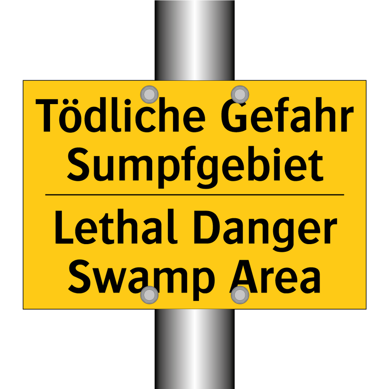 Tödliche Gefahr Sumpfgebiet - Lethal Danger Swamp Area