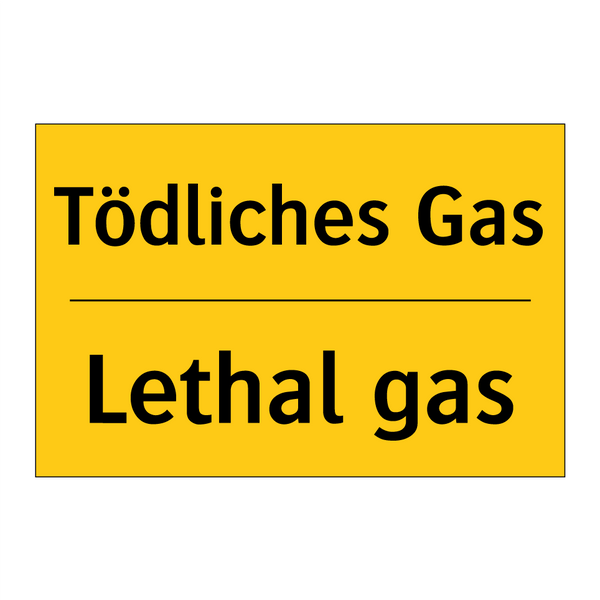 Tödliches Gas - Lethal gas