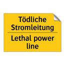 Tödliche Stromleitung - Lethal power line