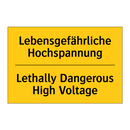 Lebensgefährliche Hochspannung - Lethally Dangerous High Voltage/.../