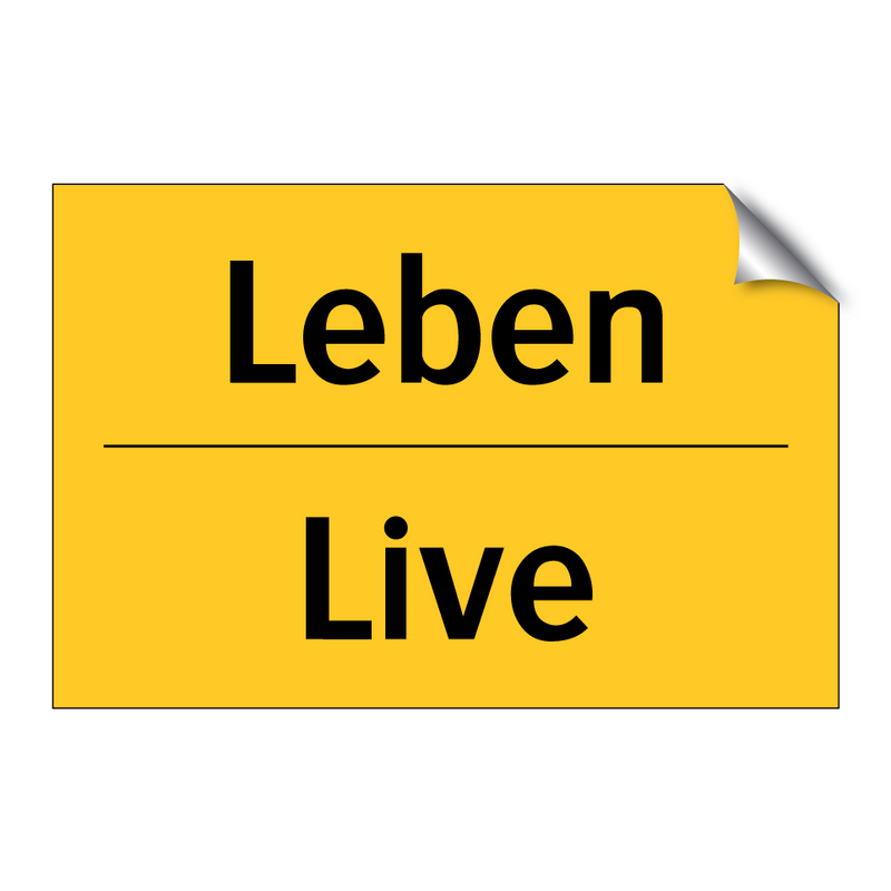 Leben - Live