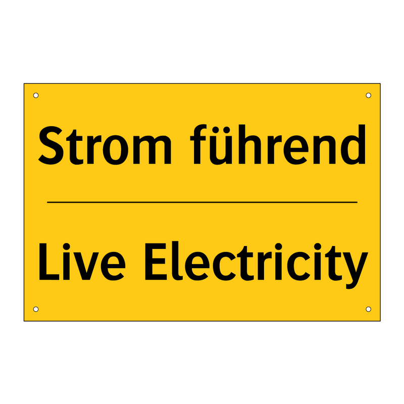 Strom führend - Live Electricity