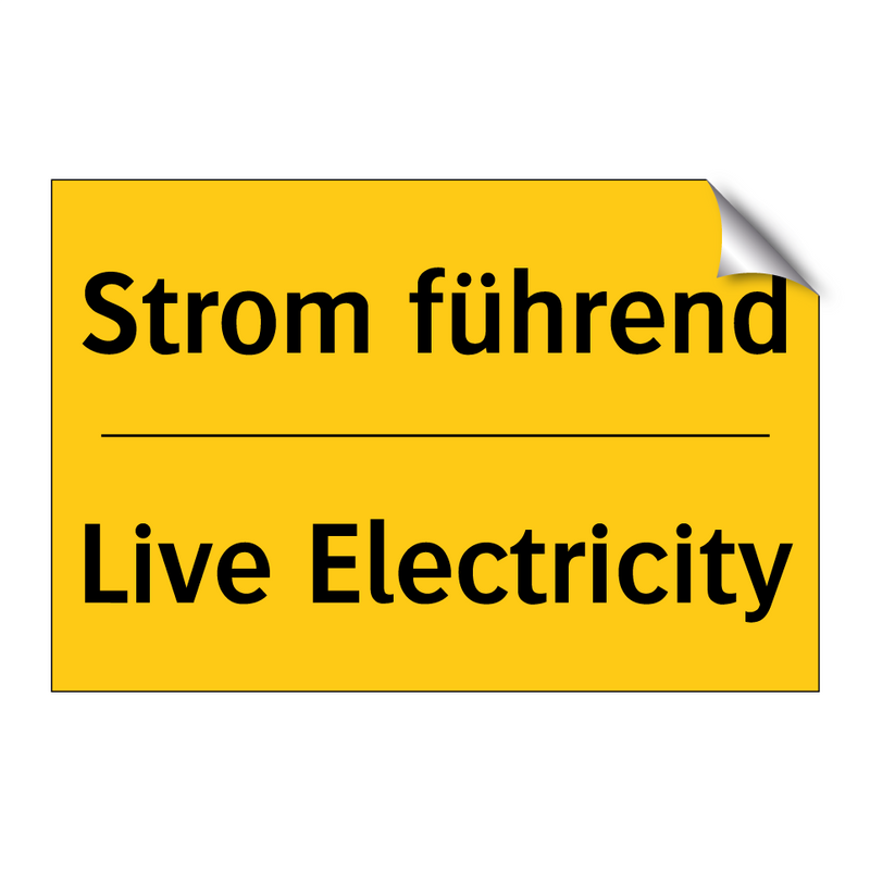 Strom führend - Live Electricity
