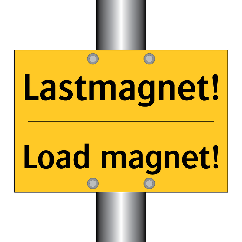 Lastmagnet! - Load magnet!