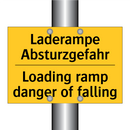 Laderampe Absturzgefahr - Loading ramp danger of falling