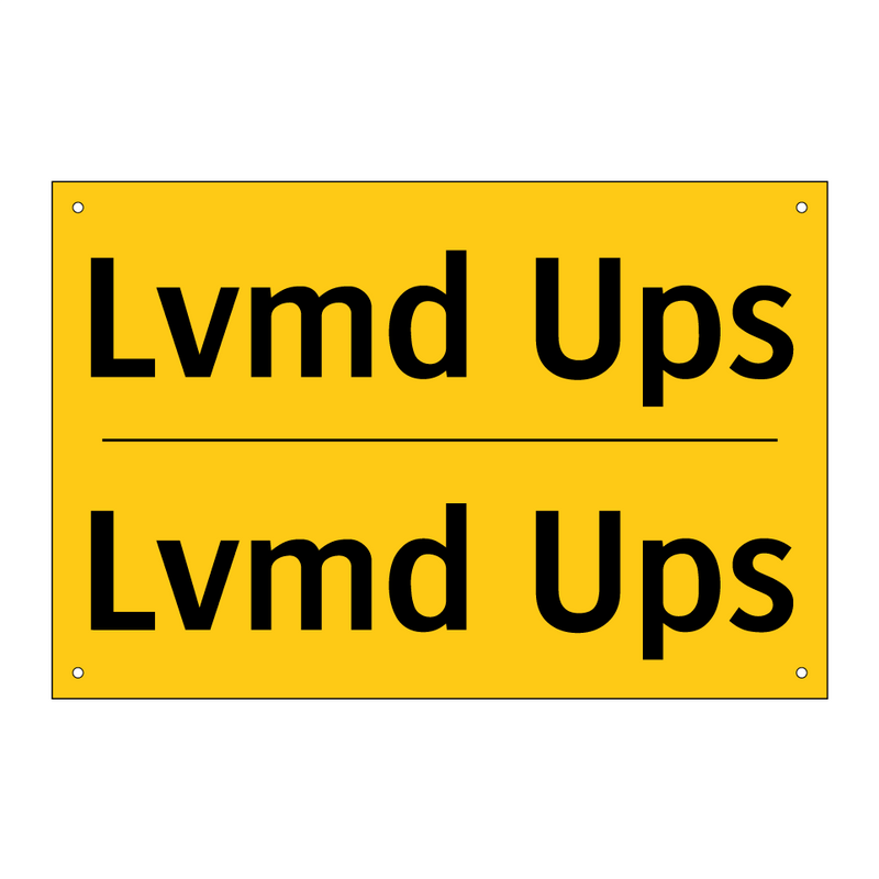 Lvmd Ups - Lvmd Ups