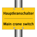 Hauptkranschalter - Main crane switch