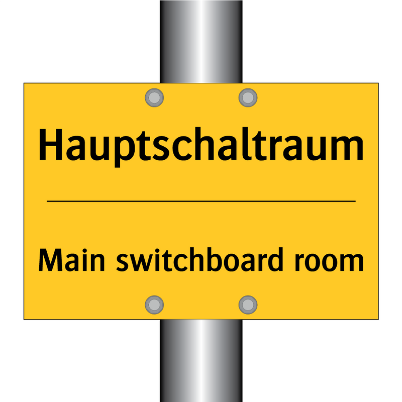 Hauptschaltraum - Main switchboard room